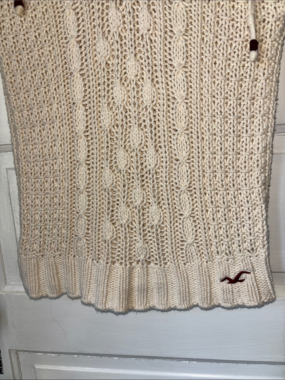 HOLLISTER Y2K SHORT SLEEVE HOODED SWEATER - Picture 3 of 8
